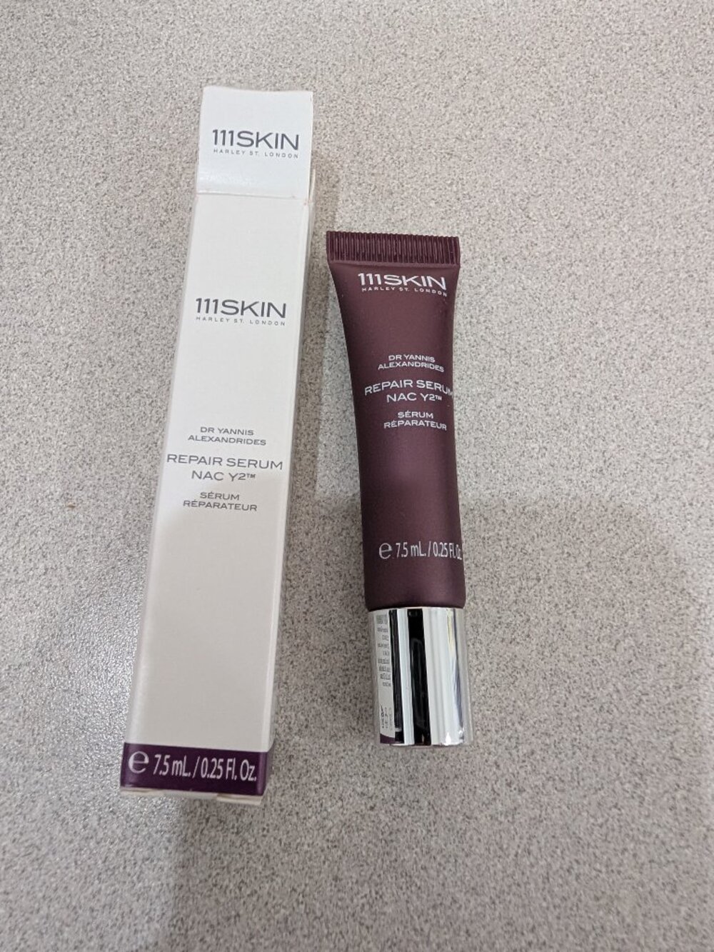111Skin repair serum nac y2 luxury serum dr Yanni's alexandrides